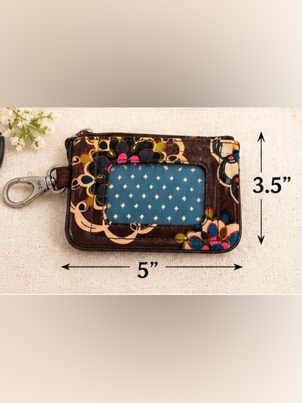 Fossil Keyper Coin & ID pouch - Picture 5 of 5